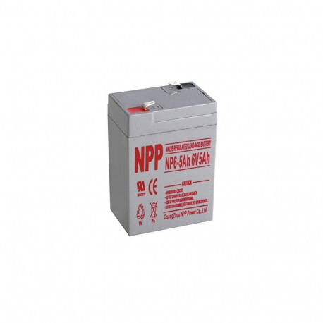 NoName Akumulators 6V 5Ah T1(F1) Pb AGM NPP
