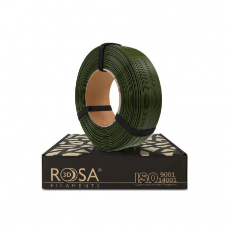 NoName ROSA-PLAST Filament Rosa3D ReFill PETG Standard 1 75mm 1kg - Army Green} 5907753132932
