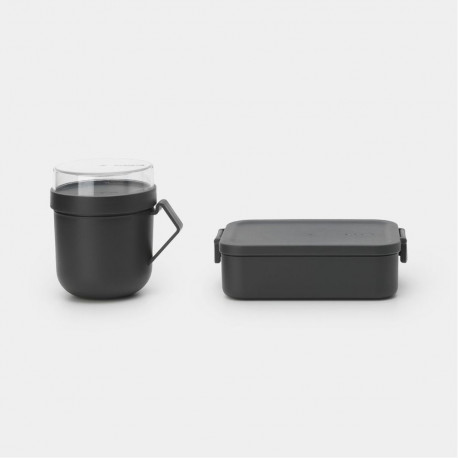 brabantia BRABANTIA Make & Take pusdienu komplekts dark grey 206665