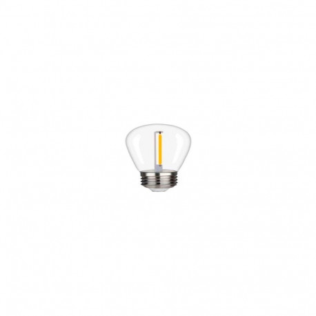 Visional LED Dimmable filament bulb E27, S14, 1W, 100lm, 2700K, 360