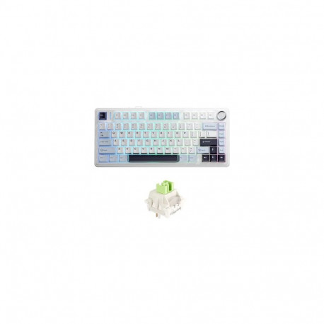 AULA F75 EN / RU Layout Mechanical Gaming keyboard White Reaper switch