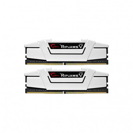 "32GB (2x16GB) G.SKILL RIPJAWSV 2X16GB 3600MHZ CL18 XMP2 WHITE F4-3600C18D-32GVW"