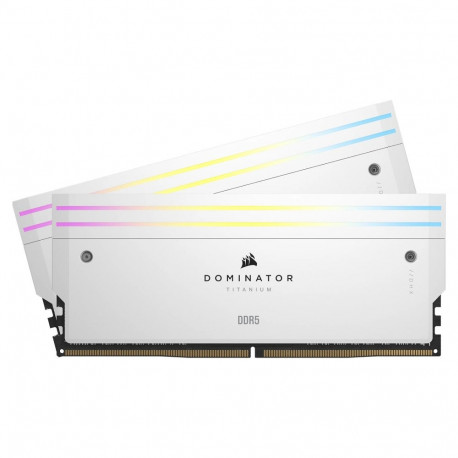 Corsair mälukomplekt 32GB PC 6400 CL32 (2x16GB) DOMIN. T RGB, valge jaemüügipakendis
