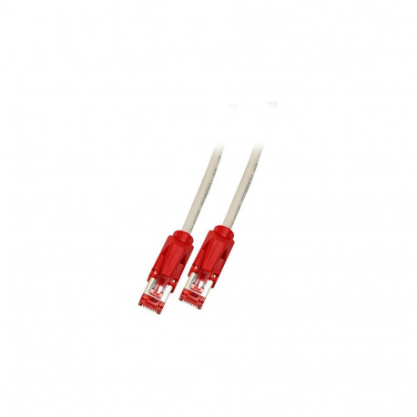 "EFB RJ45 Patchkabel Cat.6 S/FTP LSZH Draka UC900 TM21rot crossed grau 2m"