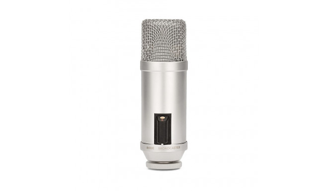 Rode Microphones Broadcaster, hõbe/kuld