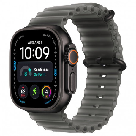 Apple Watch Ultra 4 titaan Cellular 49mm, must (ookeanirihm, poolläbipaistev must)
