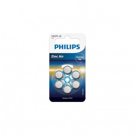 Philips ZA675B6A/00 Hearing aid battery PR44 1.4V