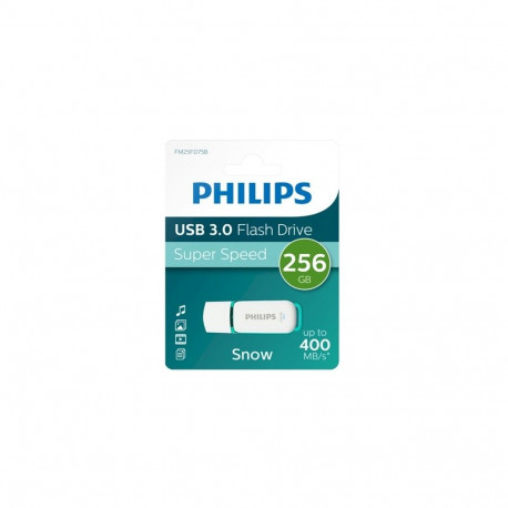 Philips FM25FD75B USB 3.0 Flash Drive 256GB Snow Edition / green