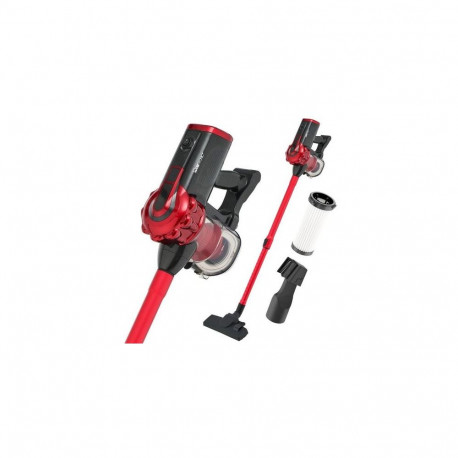 Clatronic BS 1314 Stick vacuum AC Dry HEPA Bagless 600 W Anthracite, Red