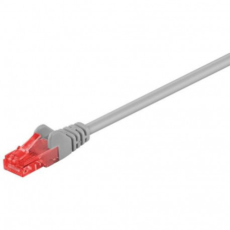 Goobay 93673 networking cable Grey 5 m Cat6 U/UTP (UTP) Round