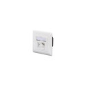 Digitus CAT 6A, class EA, data socket, design-compatible, surface-mounted