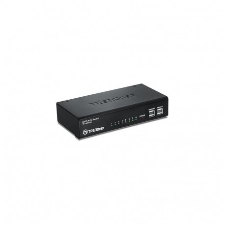 Trendnet TK-CAT508 KVM switch Black