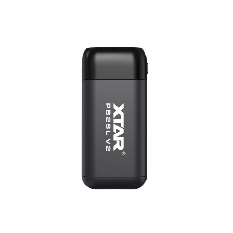 Power Bank - XTAR PB2SL V2 Dual Battery Charger USB-C Black