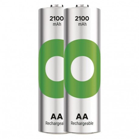 Rechargeable Battery - GP ReCyko R6 AA 2100mAh 2 Pcs