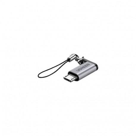 Adapter - UGREEN US282 USB-C To Micro USB Adapter, Aluminum Housing, Keyring