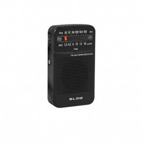 Portable Radio - Blow RA-20 AM/FM 70 × 28 × 115 mm 100 g 2×AA Batteries