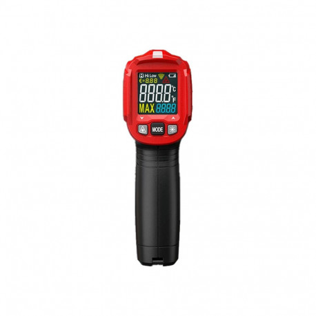 Infrared Thermometer - Habotest HT650B -30°C–550°C Color LCD 12-Point Alarm, Black