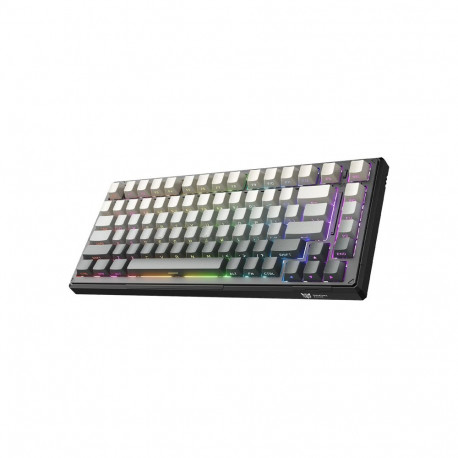 Keyboard - ONIKUMA G83 Mechanical 83-Key RGB Hot-Swappable Bluetooth 2.4 GHz USB-C Black