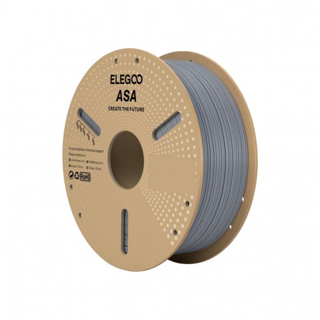 3D Printer Filament - ELEGOO ASA Gray 1.75 mm Filament