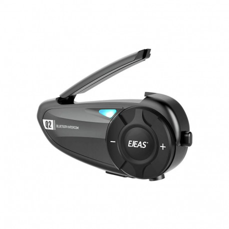 Motorcycle Intercom - EJEAS Q2 Bluetooth 5.1 800 m 24-Hour FM IP65