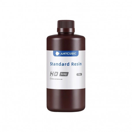 3D Printer Resin - ANYCUBIC Standard Resin HD 1 kg Gray