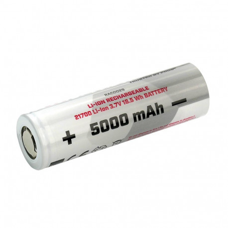 Battery - Mactronic 21700 5000mAh 3.7V Li-Ion Cell With Protection Black