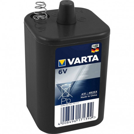 Battery - VARTA POWER 8500mAh 431 6V Zinc-Chloride Bulk Pack