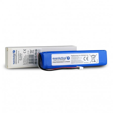 Battery - everActive EVB100 5000mAh 7.4V Replacement For JBL Xtreme Black