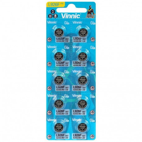 Battery - Energizer G7 10BL LR926 1.5V Alkaline Button Cell