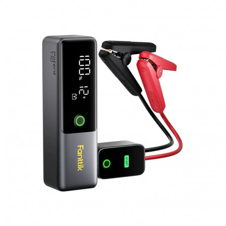 Jump Starter - Fanttik Potent T10 1800A, 12,000mAh, 30W PD, 12V, 7.0L Gas/5.0L Diesel