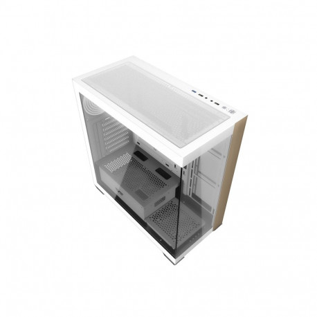 Computer Case - darkFlash DS900W | ATX | Up to 10 Fans | USB-C | USB 3.0 | USB 2.0 | White