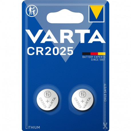 Battery - VARTA CR2025 3V 20mm 2Pcs