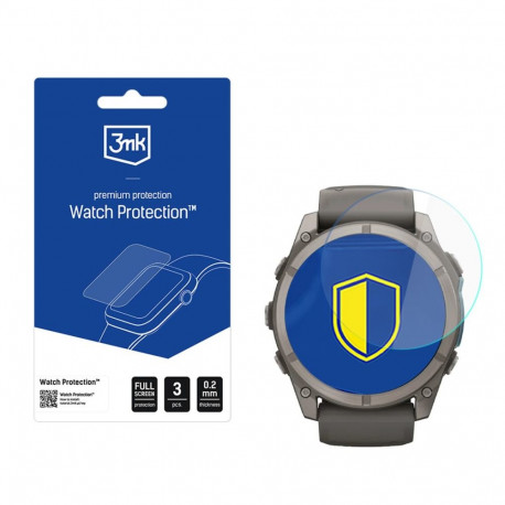 Kaitsekile FlexibleGlass, Garmin Fenix 9 - 51mm, komplektis 3tk, 3mk