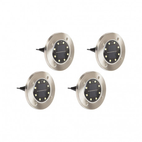 67-497# Lampa solarna najazdowa led 4szt (4 tk.)