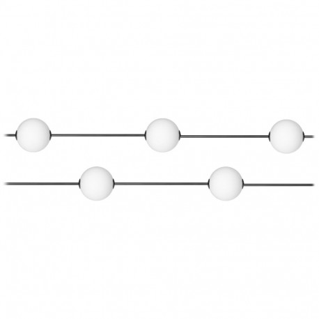 girlanda valgusti, 15 x 1W, 15 x 60lm, 2500K, 10,5m