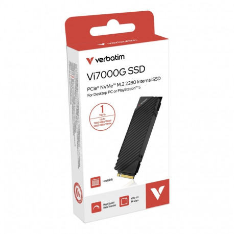Verbatim Vi7000G PCIe NVMe M.2 SSD 1TB The Ultimate Gaming Solution