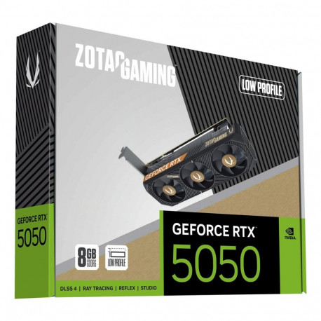 Graphics Card - ZOTAC GAMING GeForce RTX 5050 Low Profile 8 GB GDDR6 Black