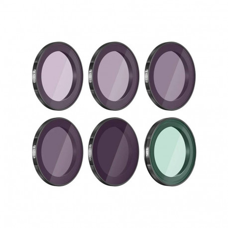 Camera Lens Filter - Freewell FW-OA4-ALD 6-Piece Set for DJI Action 4