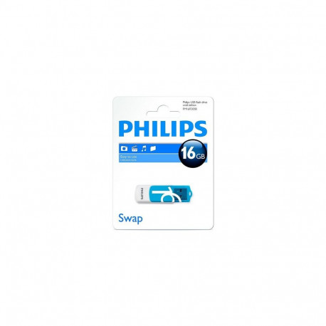 Philips 16GB USB 2.0 Snow Edition Blue