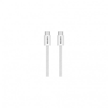 Canyon OnWire 60MG C-C 60W Magnet Braided 1m White