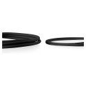 "CAT 6 U-UTP Slim Patchkabel, 2 m, Schwarz"