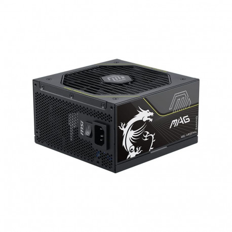 MSI MAG A1200PLS PCIE5 EU Black Embossed Cable 1200W Full-Modular Platinum ENFR Color Box Wooden Pal
