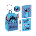 PY LILO & STITCH (CORE BLUE) MINI FILLED BACKPACK KEYCHAIN