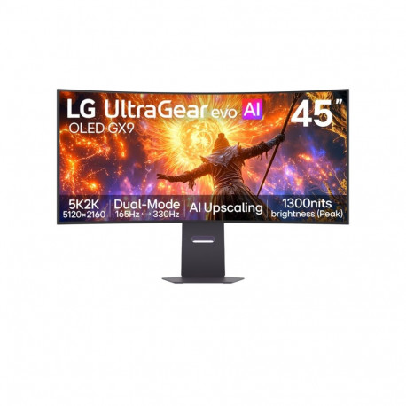 LG arvutimonitor 45GX950B-B 114.3cm (45") 5120 x 2160 pixels 5K Ultra HD OLED, must