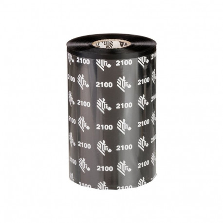 Zebra 2100 Wax thermal ribbon 450 m Black