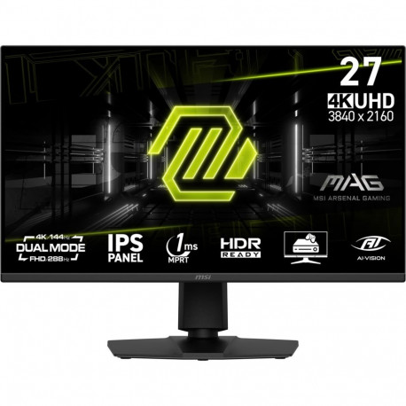 MSI arvutimonitor MAG 275UPD E14 68.6 cm (27") 3840 x 2160 pikslit 4K Ultra HD, must