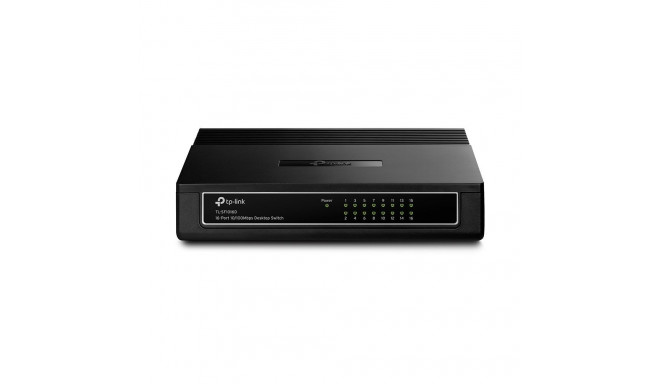 TP-Link võrgulüliti TL-SF1016D Fast Ethernet (10/100), must