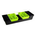 ZIPRO 5901793678603 aerobic step platform Black, Light Green 250 kg Adjustable height