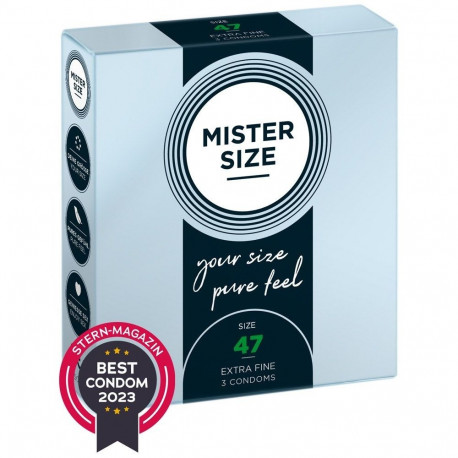 Mister Size kondoomid 47mm 3tk