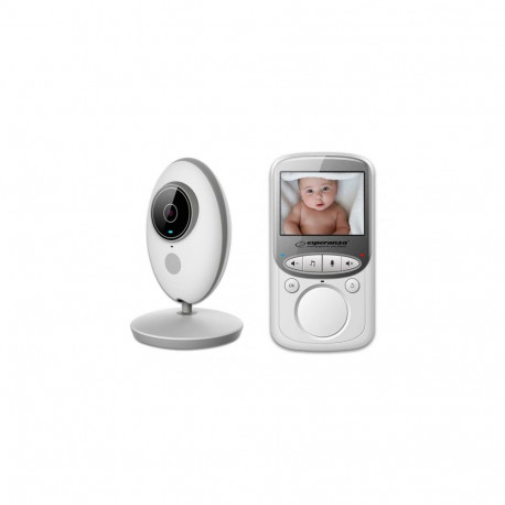 Esperanza EHM003 LCD Baby Monitor 2.4" White